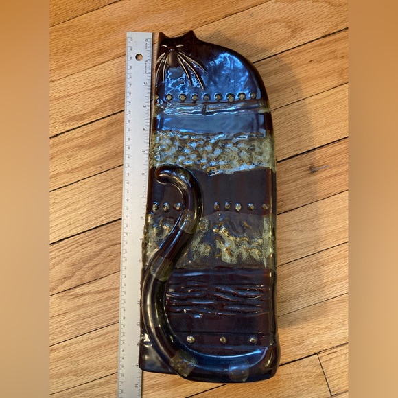 🐈‍⬛ Vintage modernist tall cat vase - Picture 4 of 11